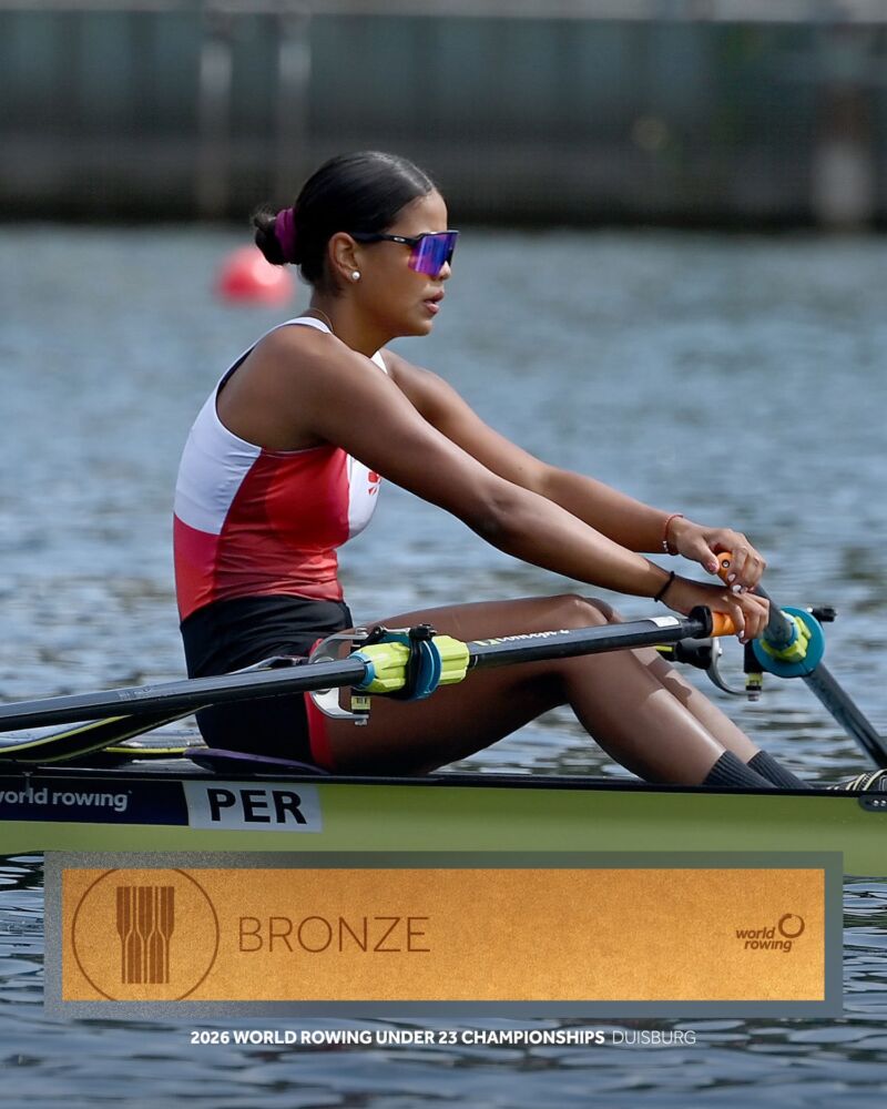 Image for the Tweet beginning: Nuevo bronce para el remo