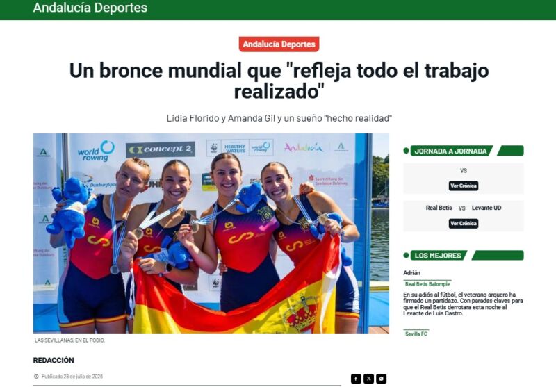 Image for the Tweet beginning: @muchodeportecom / Un bronce mundial