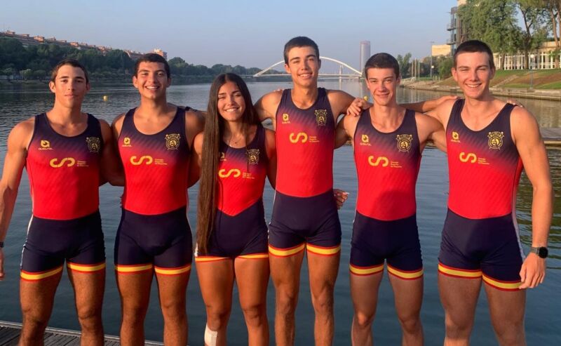 Image for the Tweet beginning: Campeonato del Mundo sub19 @WorldRowing