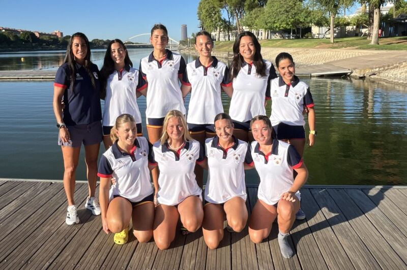 Image for the Tweet beginning: Campeonato de Europa sub23 @WorldRowing