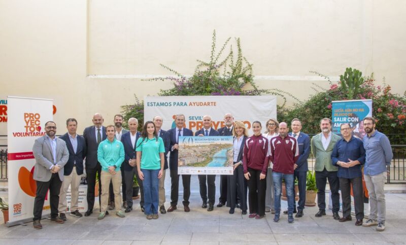Image for the Tweet beginning: La 60ª Regata Sevilla-Betis, a